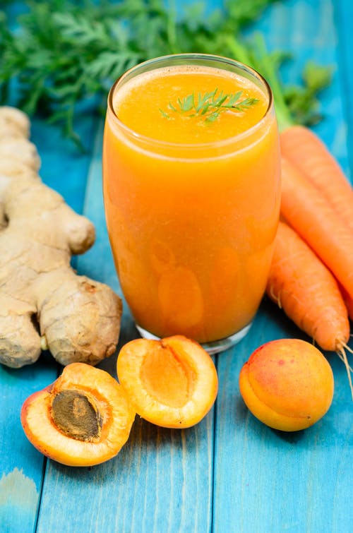 Receita de suco de cenoura que aumenta a imunidade